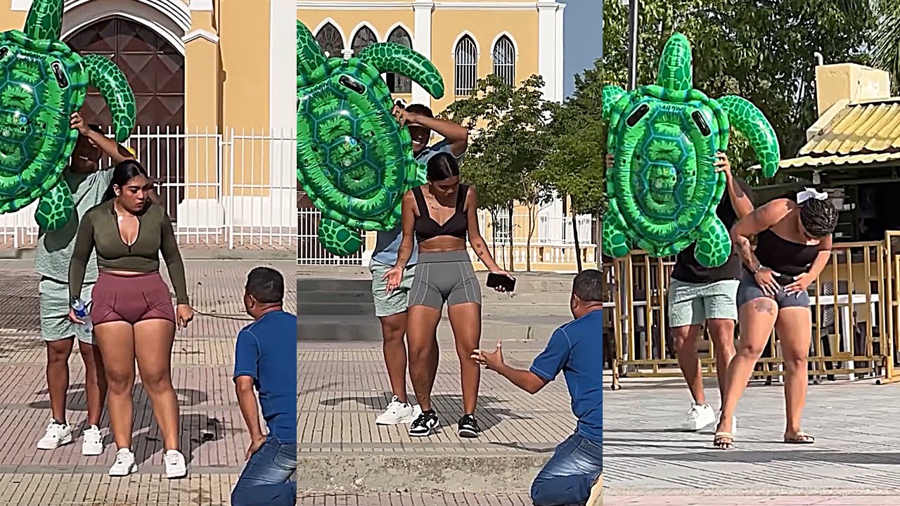 No paro de ver esa morrocoya tan grandota