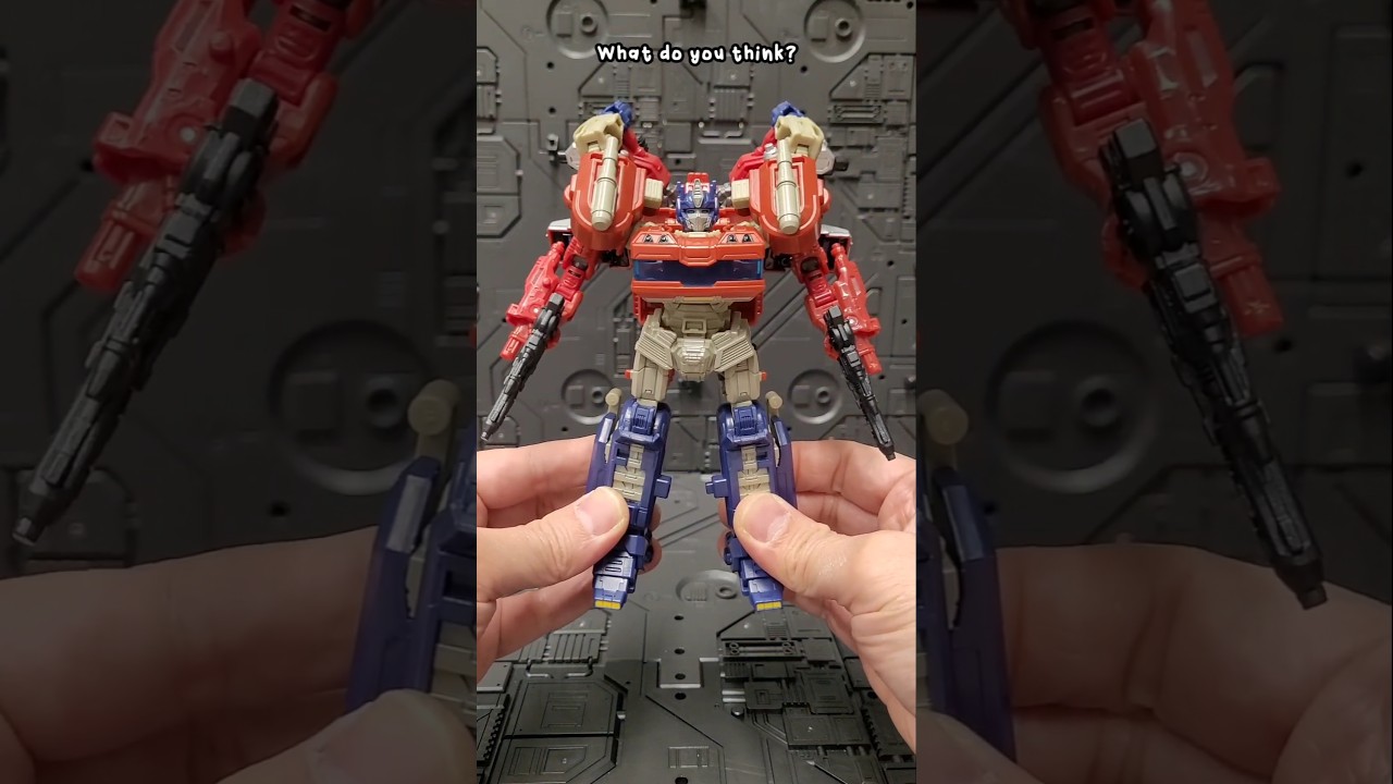 Studio Series Optimus from TF One gets an Upgrade