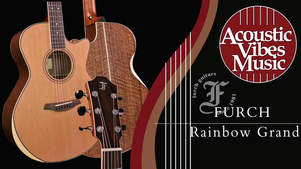 Furch ★ Rainbow Grand Auditorium at Acoustic Vibes Music {guitar demonstration and review]