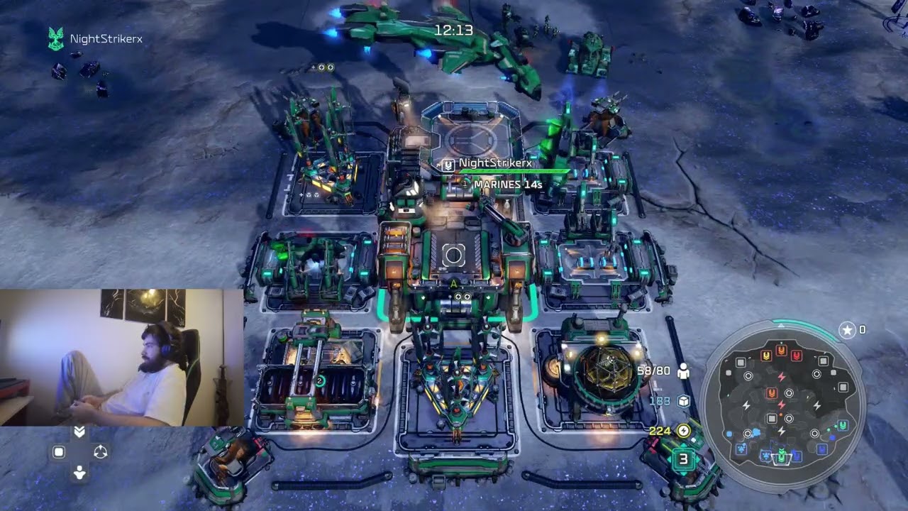 Halo wars 2 pvp Ranked gameplay 3v3 as captain cutter