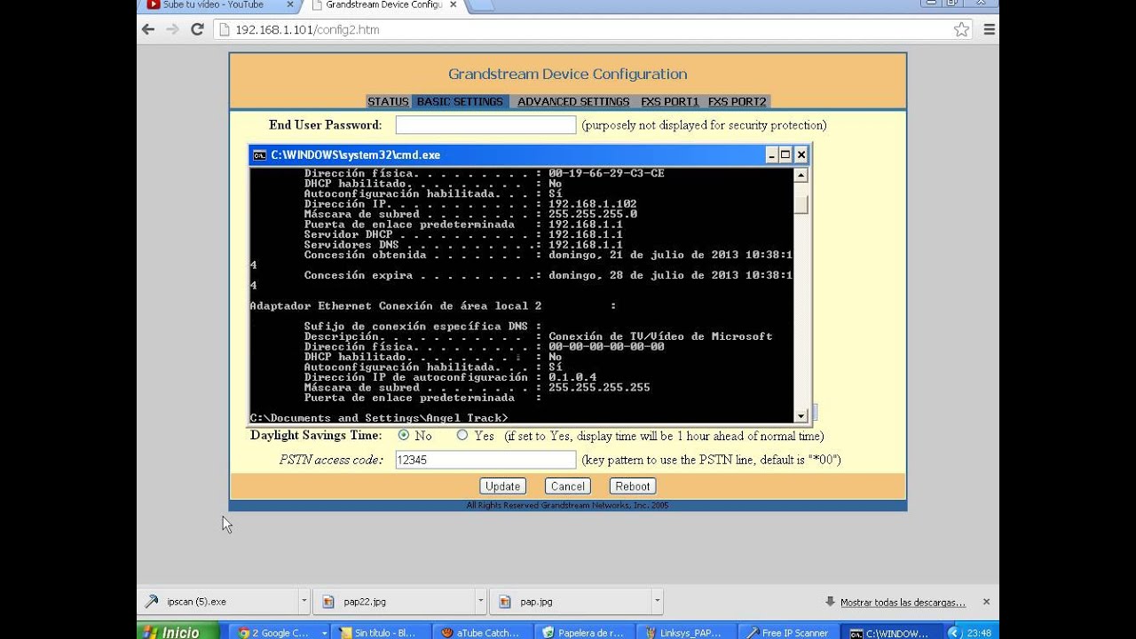 Configuracion Grandstream