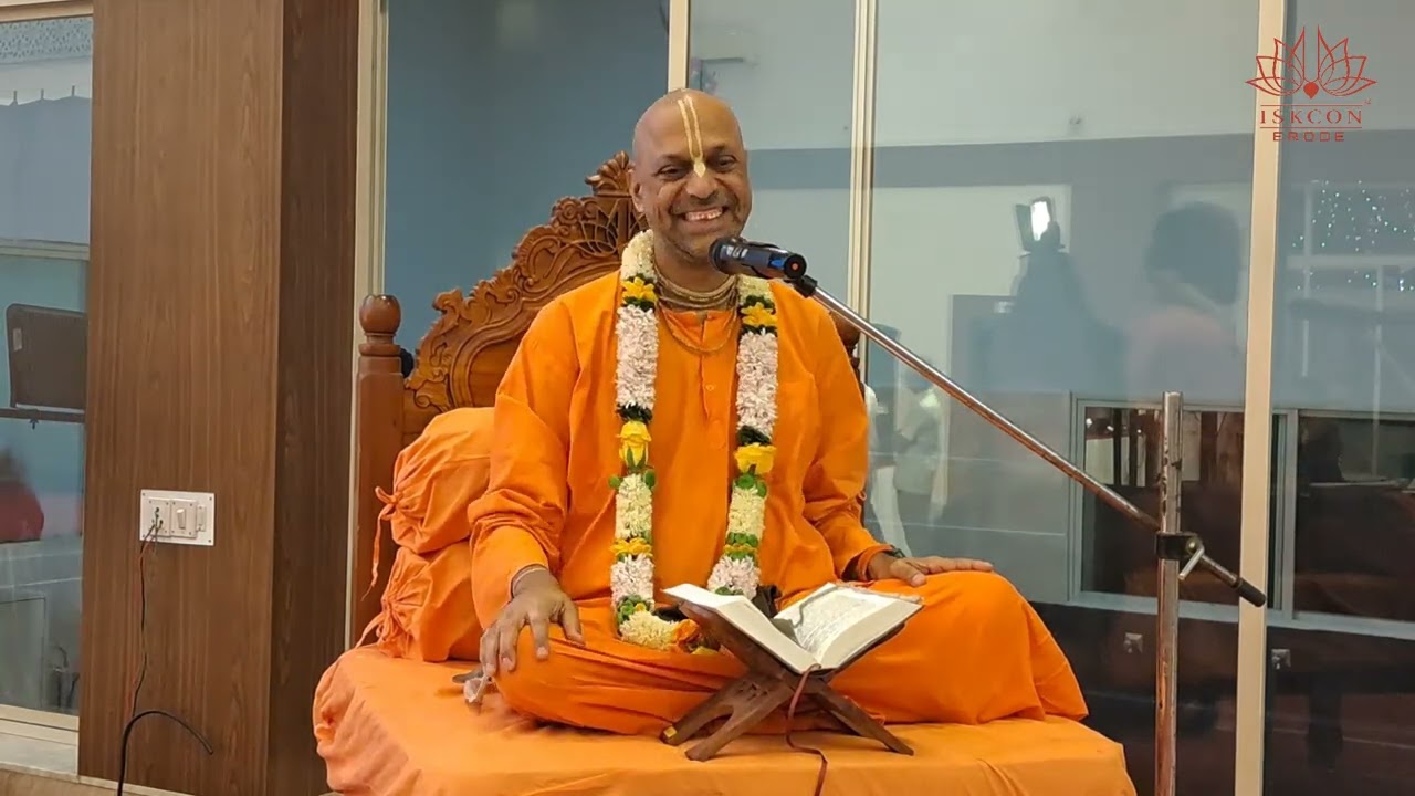 மனிதர்களின் மனம் ஏன் கிருஷ்ணரை நினைத்துக்கொண்டே இருக்க வேண்டும்? #iskconerode #rathyatra2023