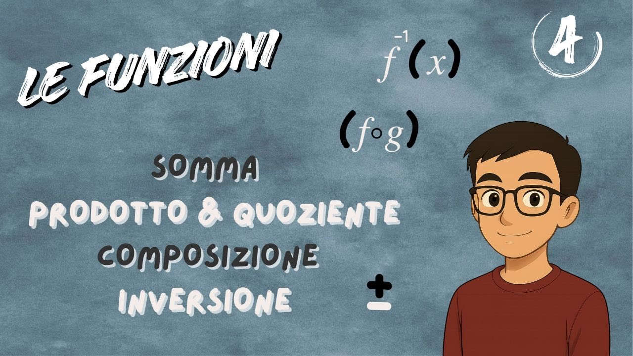 Operazioni tra Funzioni: Somma, Prodotto, Composizione e Inversa