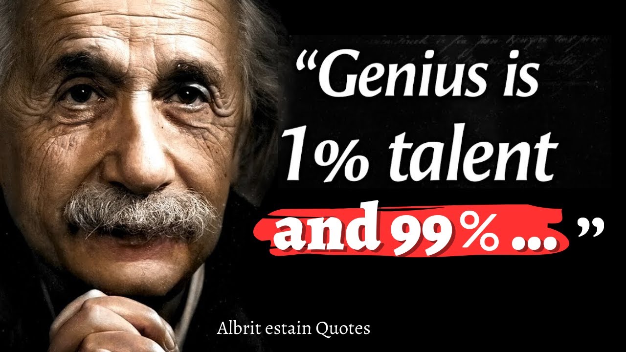 35 Quotes Albert Einstein's Said That Changed The World || Cosmic qoutes 1