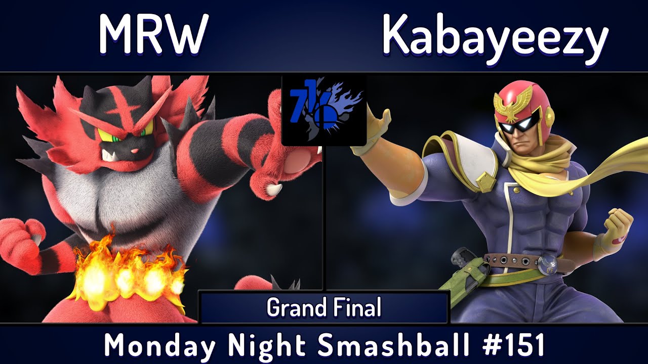 MNS # 151 | MRW (Incineroar) vs Kabayeezy (Captain Falcon) | GF | SSBU Smash Ultimate