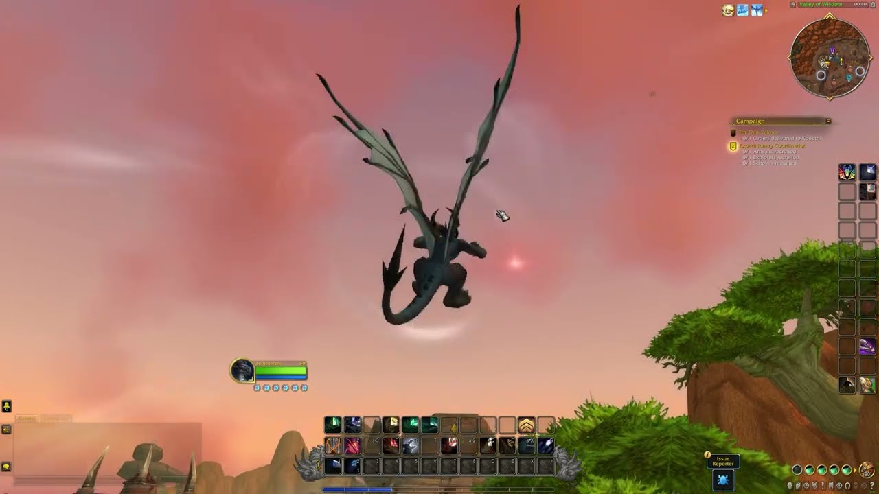 WoW - Dragonflight BETA - Going to the Dragon Isles from Orgrimmar [4K60]