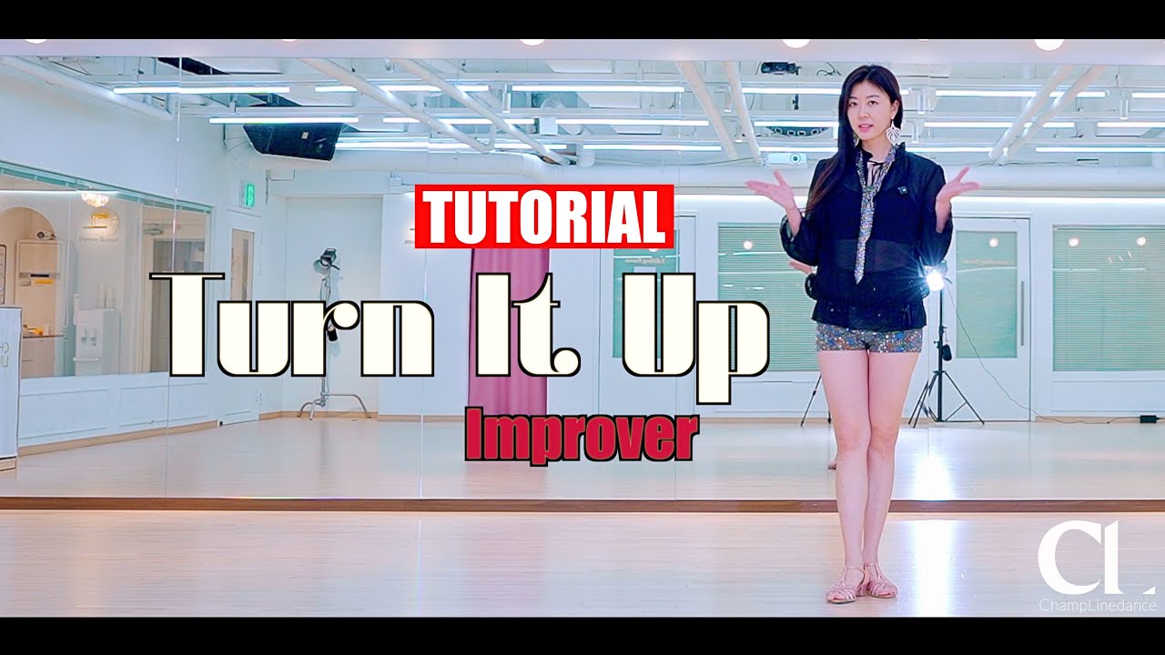 [일요강사동호회] Turn It Up Linedance | 턴 잇 업 라인댄스 | 스텝설명 | 인턴쉽강사 분당(서현) 황인희 | 챔프라인댄스 | 010 8833 4921