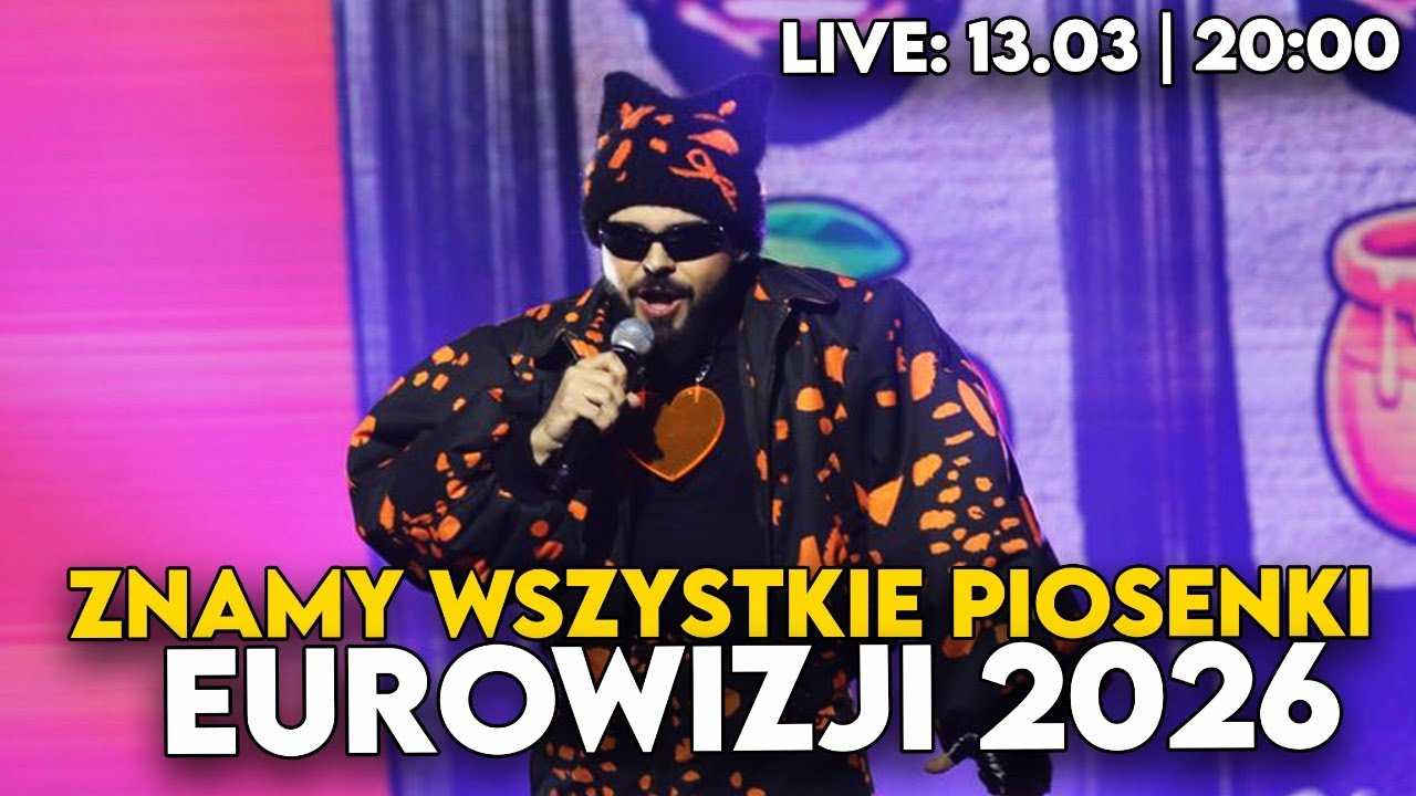 LIVE: znamy wszystkie piosenki Eurowizji 2026! Jak wypada Polska na tym tle?