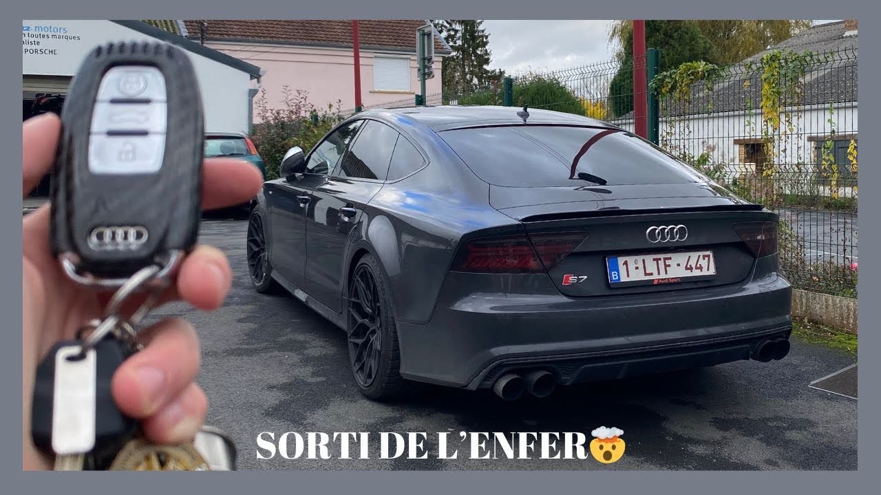 CETTE AUDI S7 VIEN DE L’ENFER👹😰
