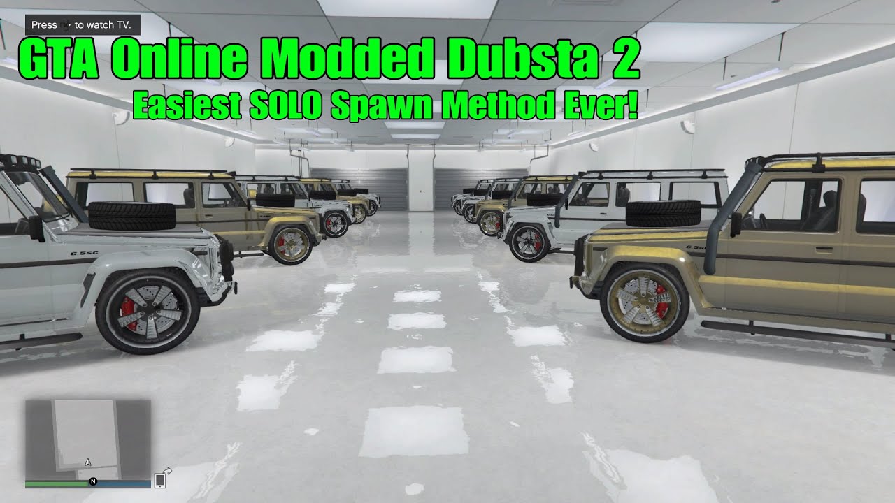 GTA 5 Online Modded Dubsta 2 Easiest SOLO Spawn Method Ever!