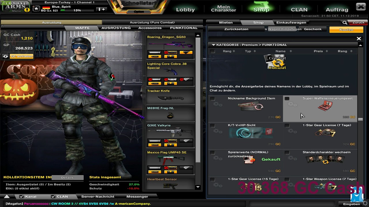 31.415 GC Spending | BlueSpirit | Combat Arms Classic