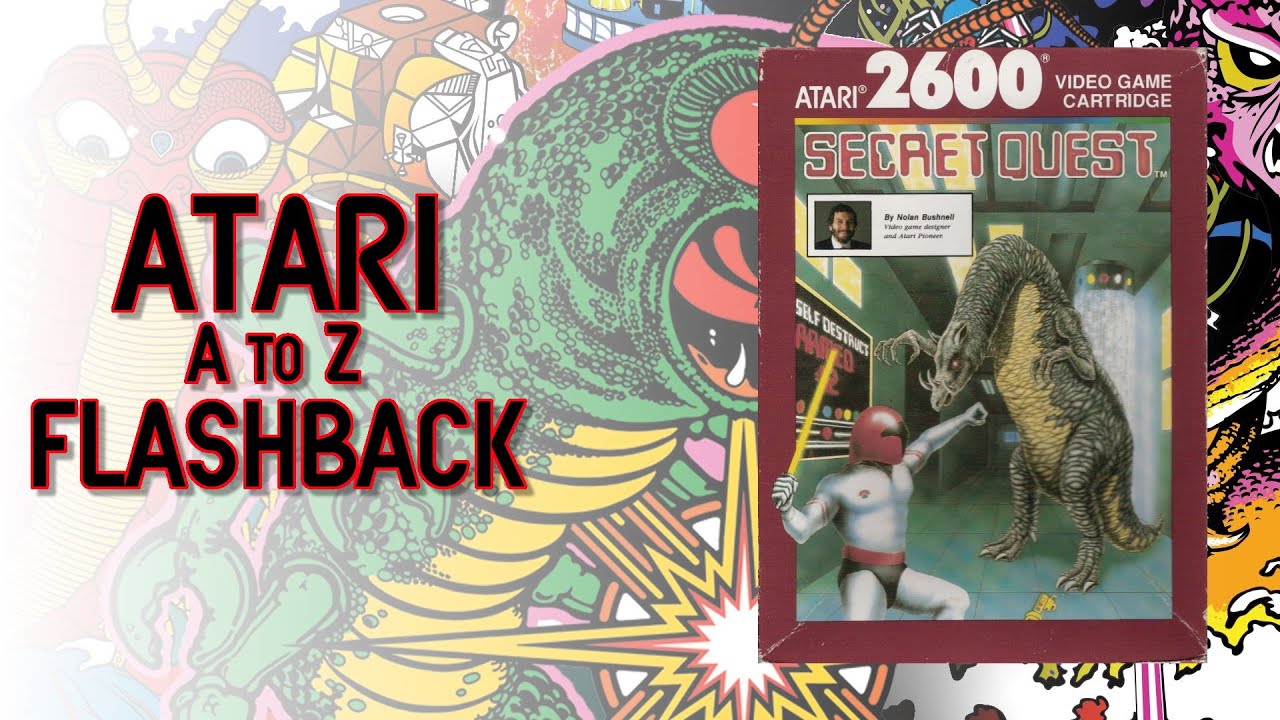 Secret Quest for Atari 2600 displays a certain amount of Zelda envy | Atari A to Z Flashback
