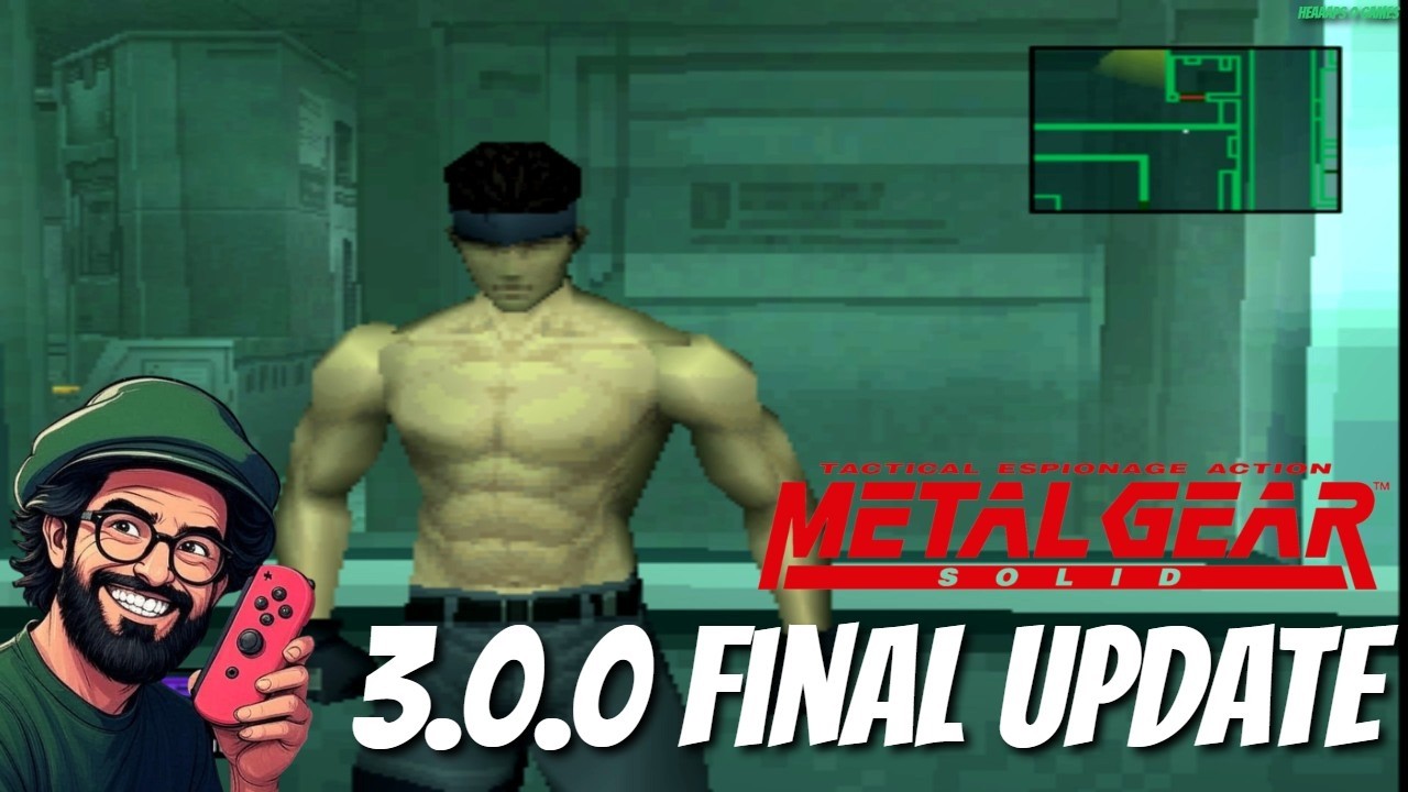 Исправлена ​​ли ошибка в Metal Gear Solid Master Collection? Впечатления от версии 3.0.0 на PS5 Pro.
