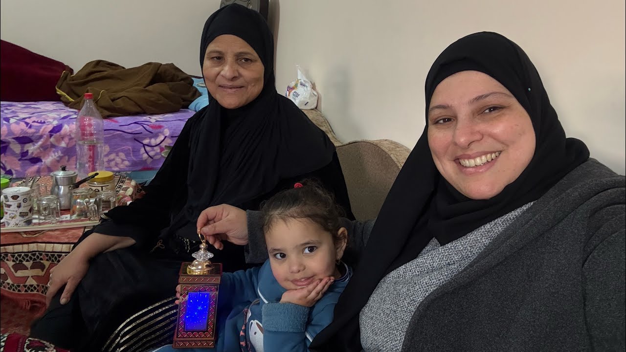 فرحت بنات أخواتي وبنات أخوي بهديا 🤩 فرحةرمضان وفرحت أمي بفرحتهم 