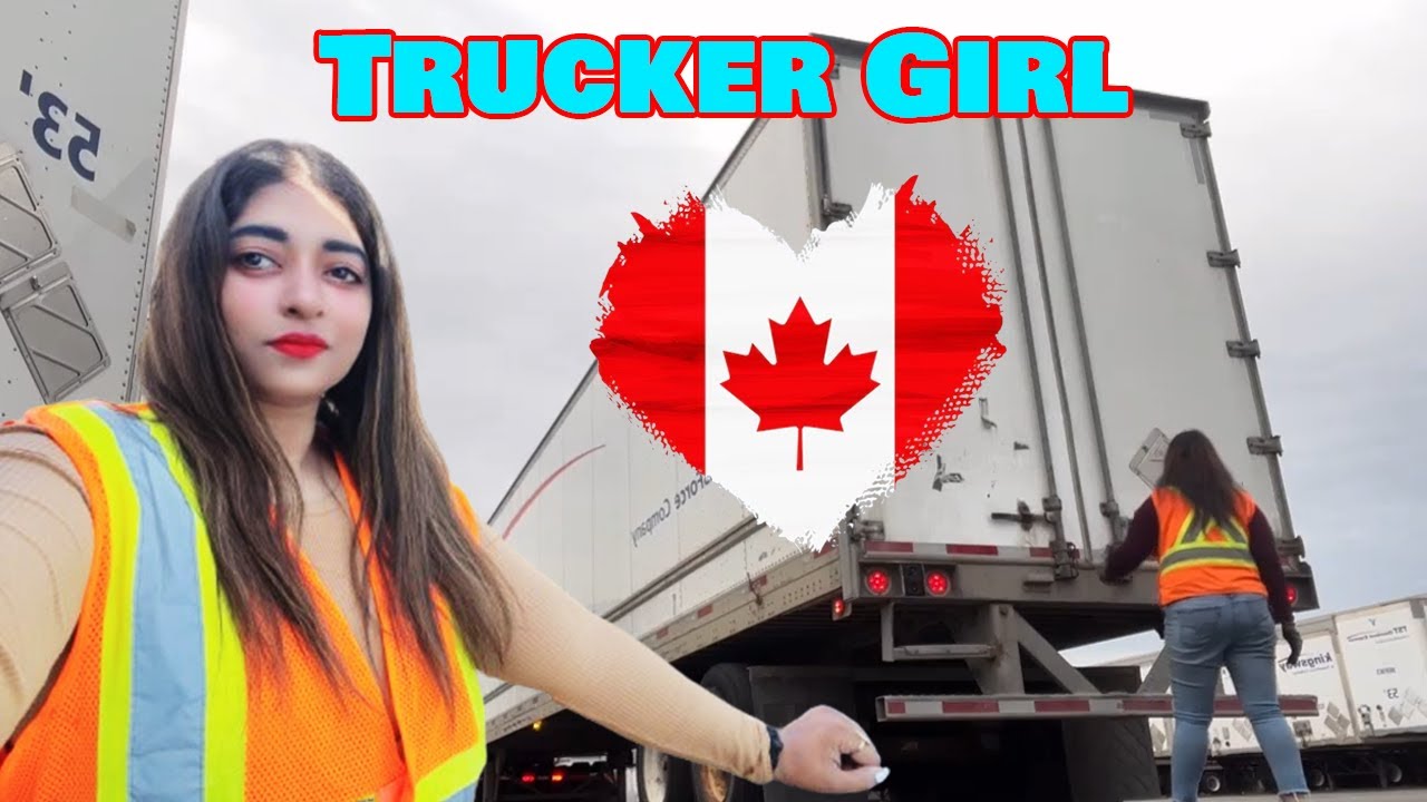 Solo Female Truck Driver in Canada l Canada Trucking Vlog