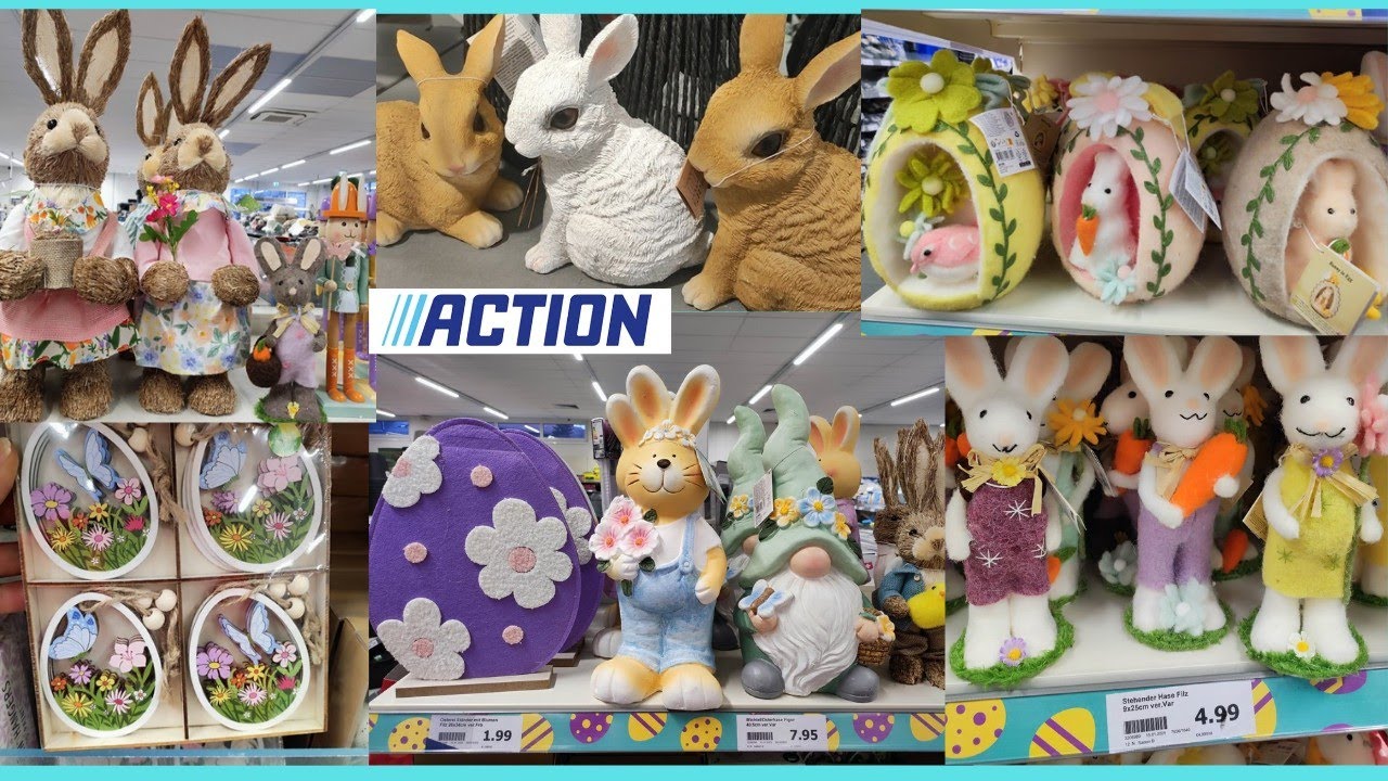 🐇TOLLE & BILLIG  OSTERDEKORATION FOR JEDER HAUS BEI ACTION 🐇🌱