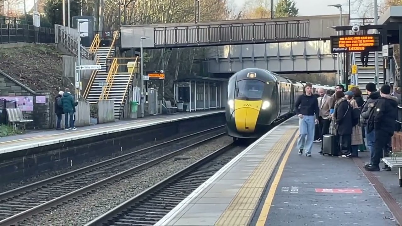 Trains at Keynsham + 71000 Duke of Gloucester 6/12/25