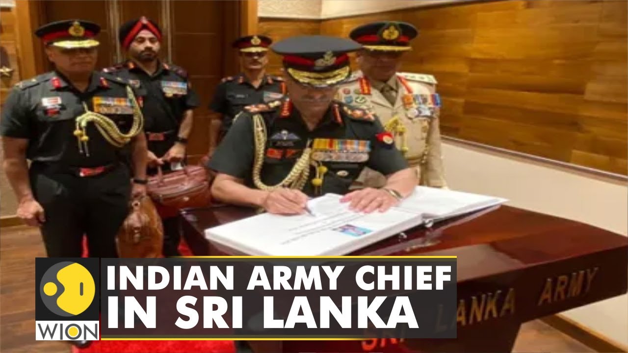Indian army chief general M.M. Naravane meets Sri Lanka's top military leadership | Defence Ties