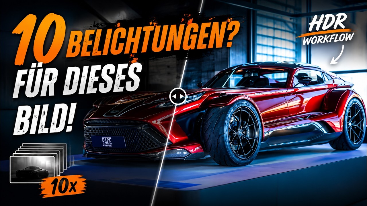 10 Belichtungen für ein Foto? Car-Editing Deep Dive im PACE Museum Dortmund
