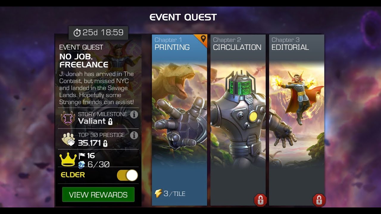Blitzing Elder EQ 100% cause it&rsquo;s Off Season!