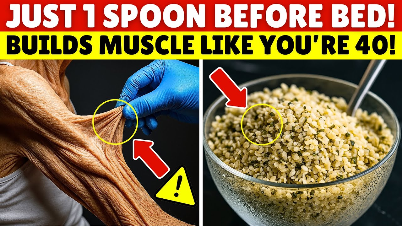 Build Muscle After 70: THIS SEED PROTEIN Works Better Than Eggs! | Senior Health Tips