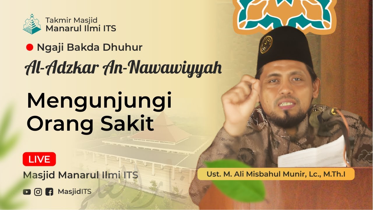 [LIVE] Ngaji Bakda Dhuhur | Ust M. Ali Misbahul Munir | Al-Adzkar An-Nawawiyah | Selasa, 20 Jan 2025