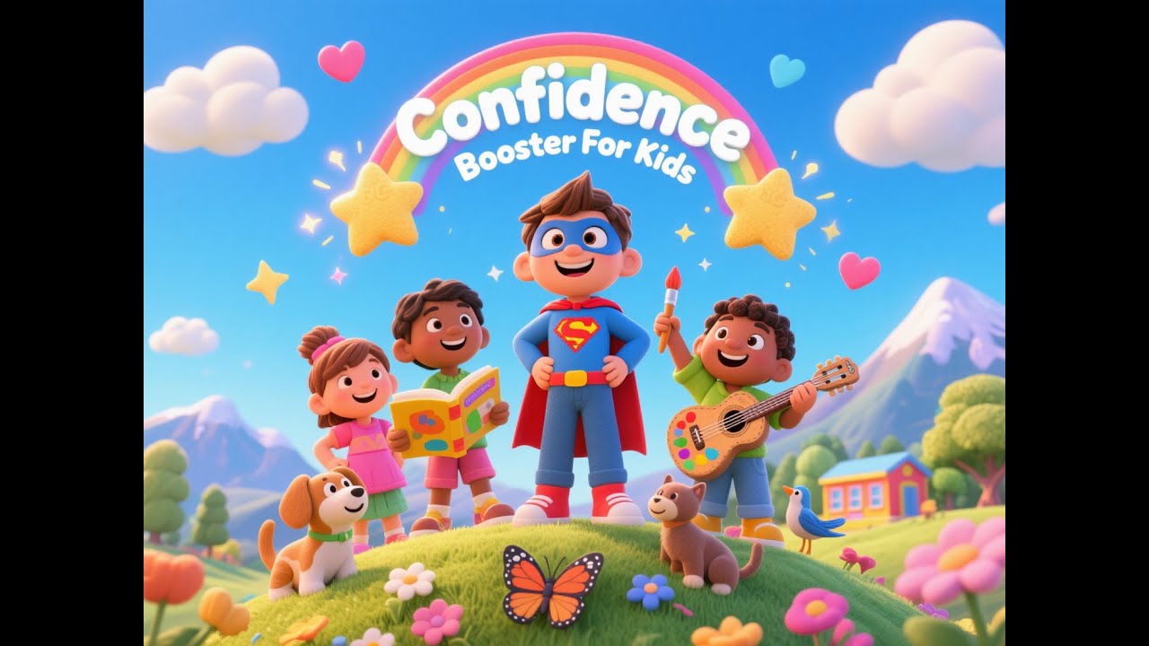 Confidence Booster For Kids | Child Confidence Tips | How To Raise Confident Children | Self-Esteem