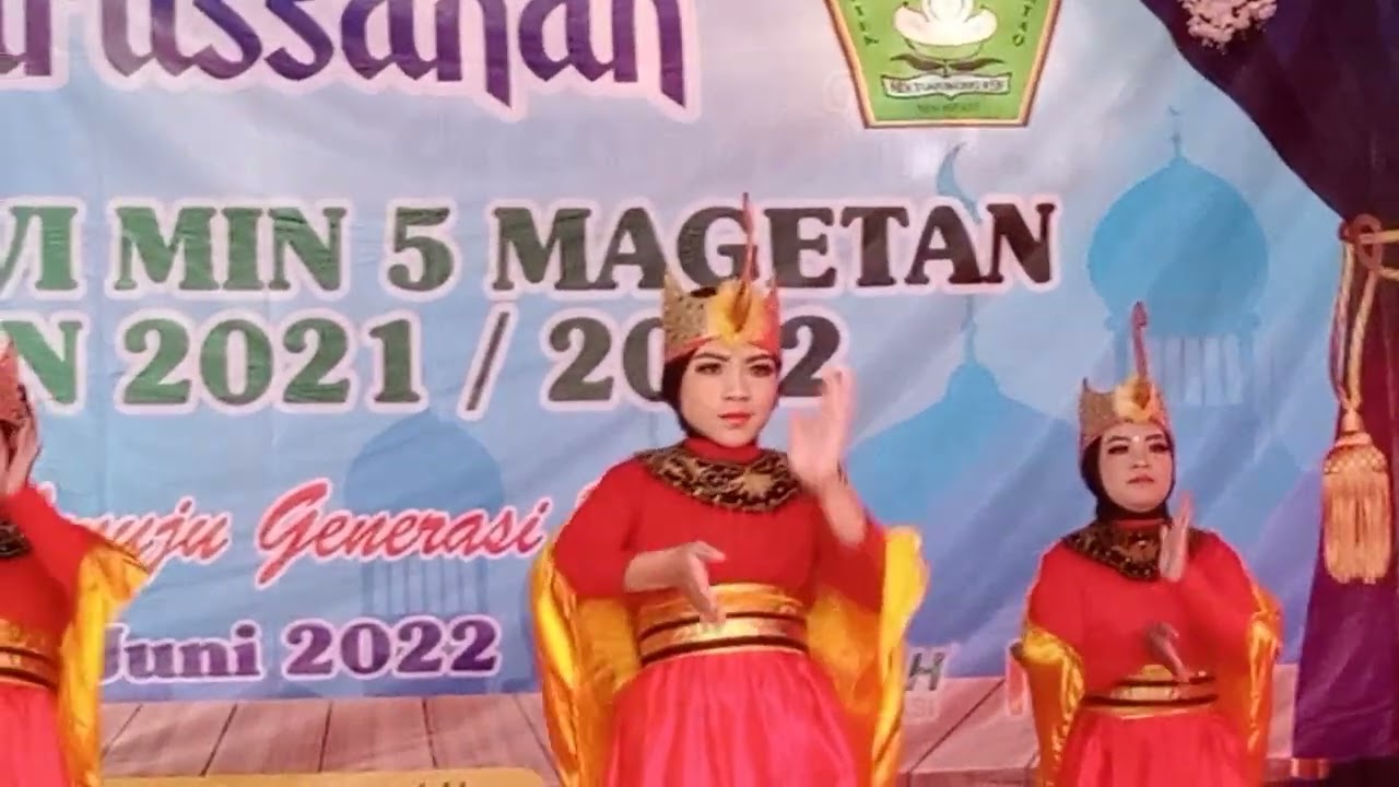 Tari Manuk Dadali, bersama kelas 4 MIN 5 Magetan 2022