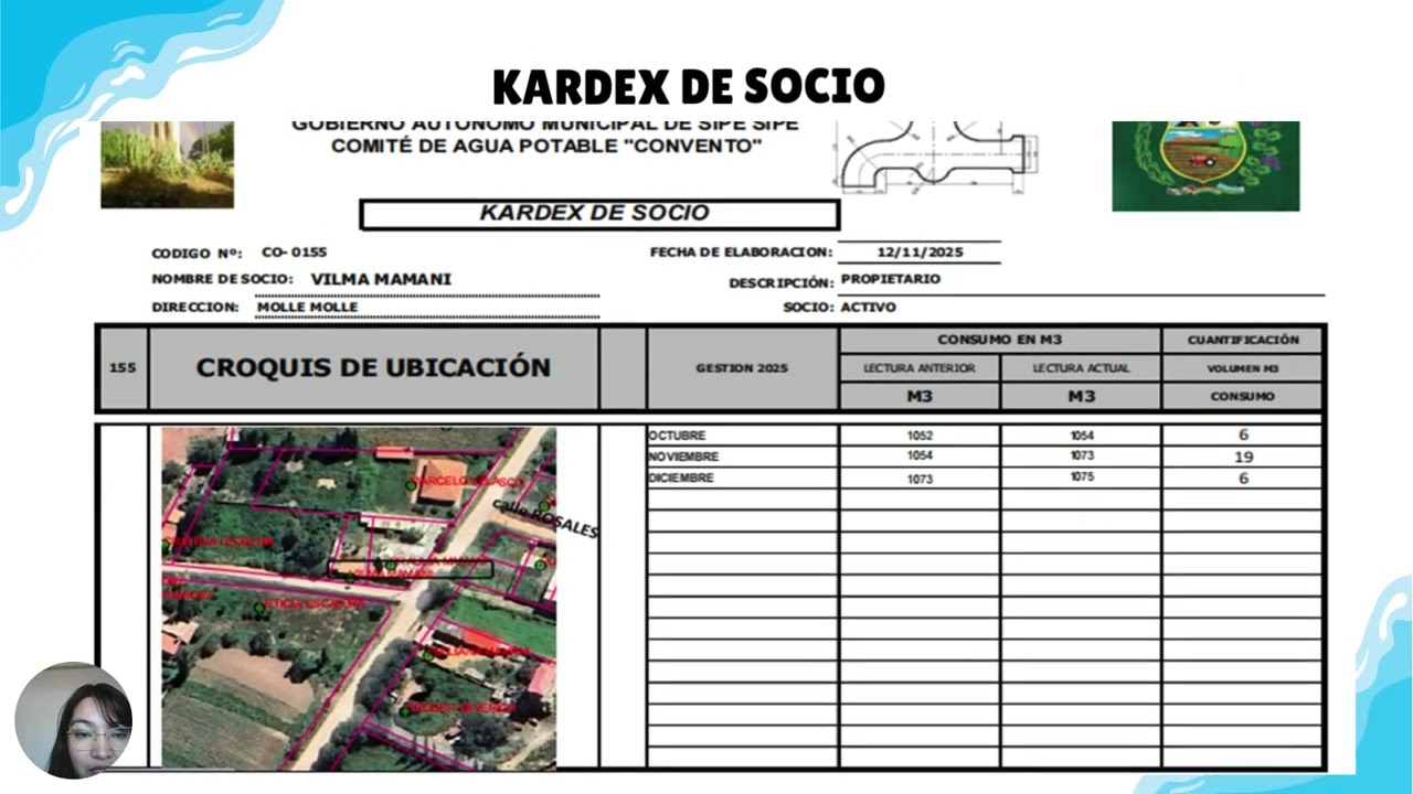 Proyecto de modernización de agua potable Convento