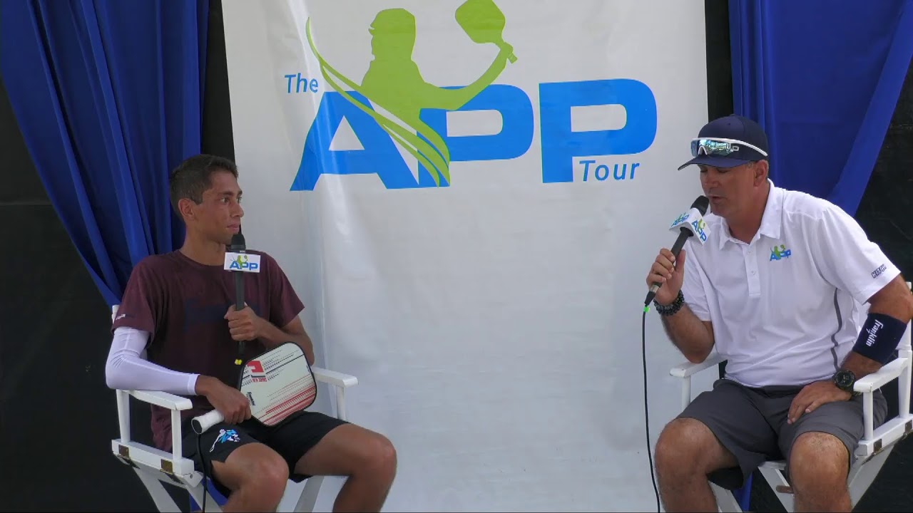 APP Delray Beach Pickleball Open Pro Singles Championship Court 1