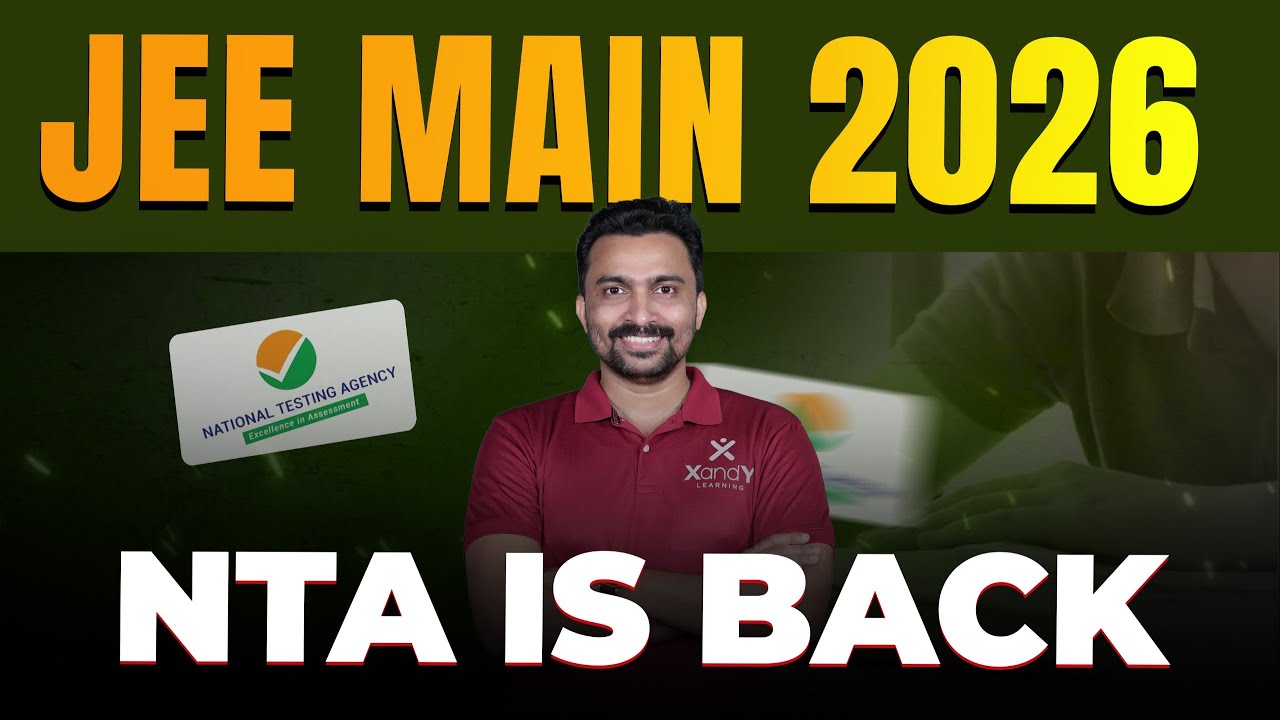 JEE Main 2026 | NTA Official Update | Guidelines for Application #jee2026