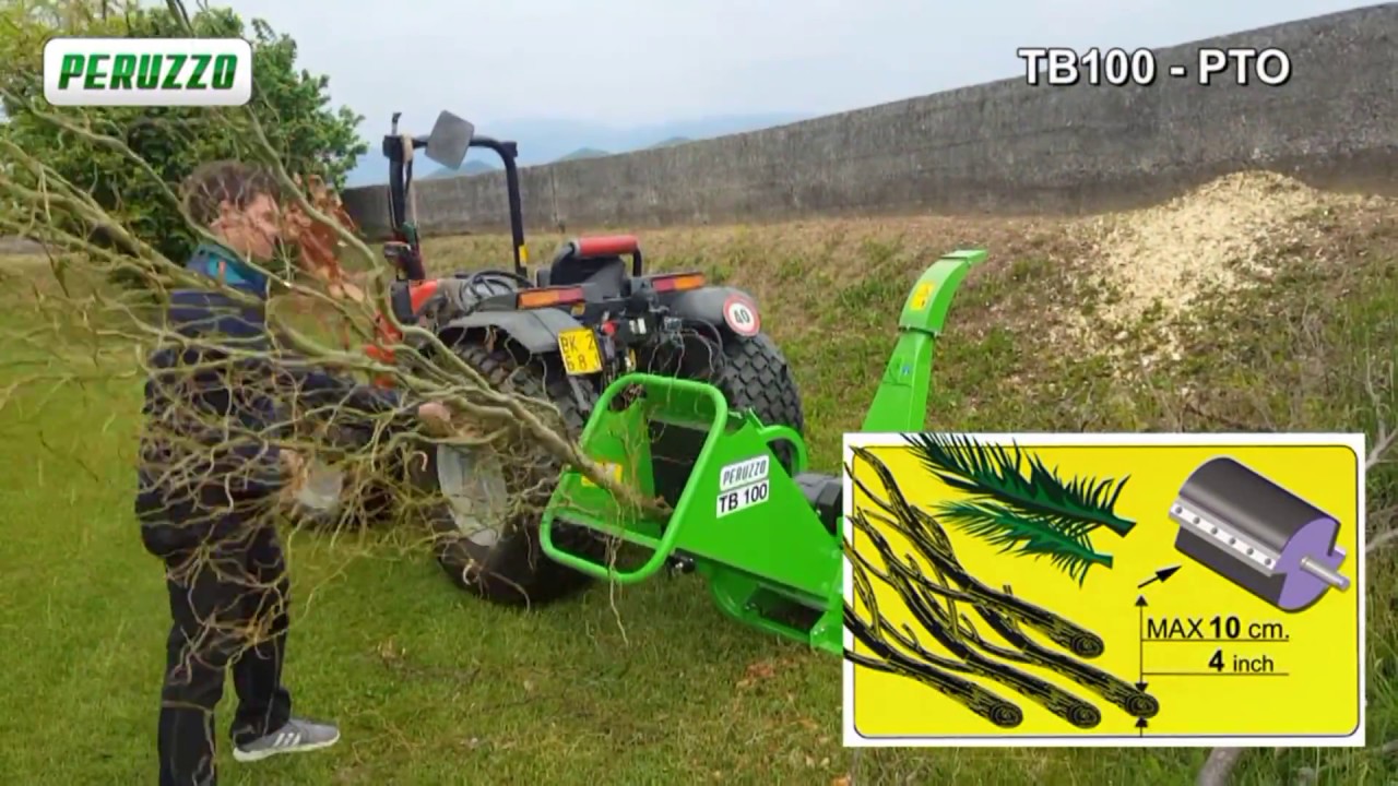 TB100 chipper PTO