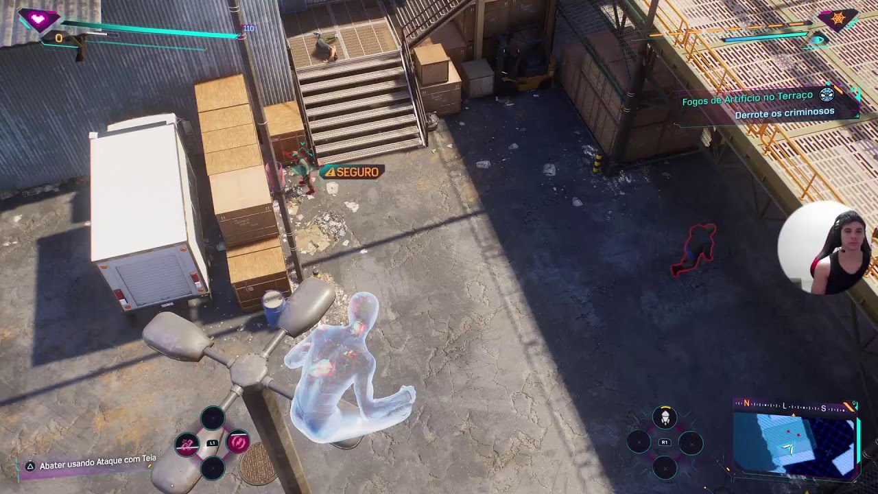 Jogando Spider-Man 2