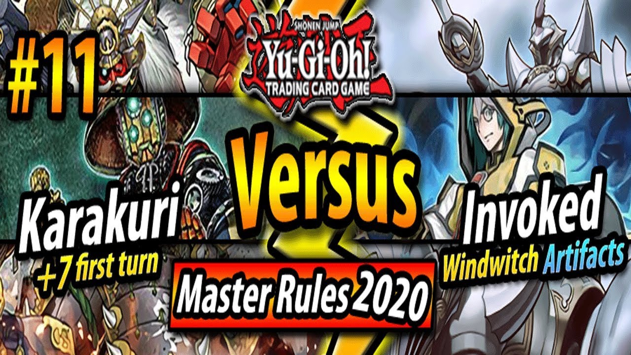 *NEW* Master Rule 2020 MATCH (#11) | Karakuri (+7 FIRST TURN) VS. Invoked