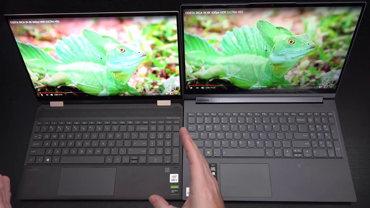 Lenovo YOGA 9i 15 2 in 1 vs HP Spectre X360 15t 2 in 1 2020