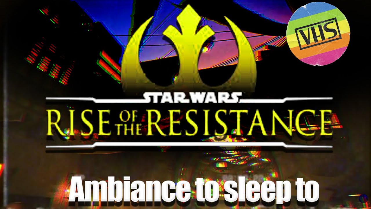 Star Wars Rise of the Resistance Ambience | Galaxy’s Edge Sounds to Sleep (VHS Style) Jungle Cruise