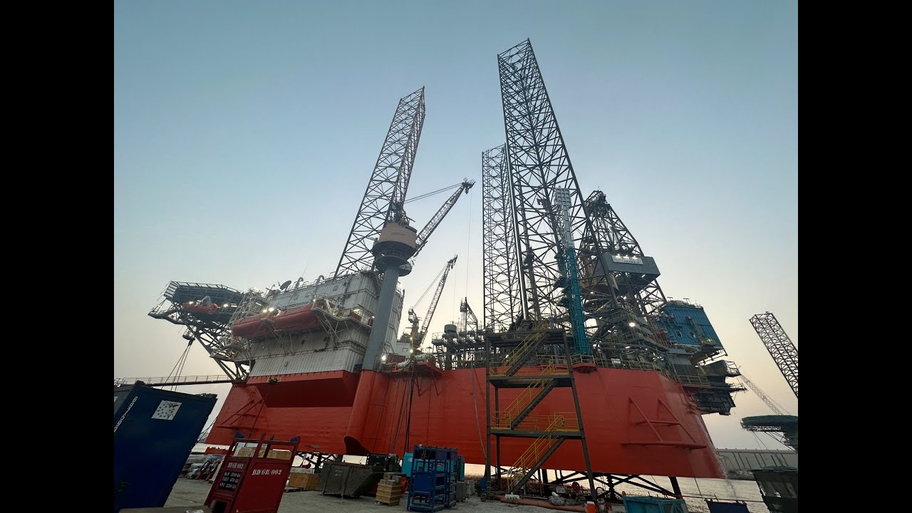 Ocean Oilfield Shipyard Project delivery for Borr Drilling Rig Arabia III  (August 2023)