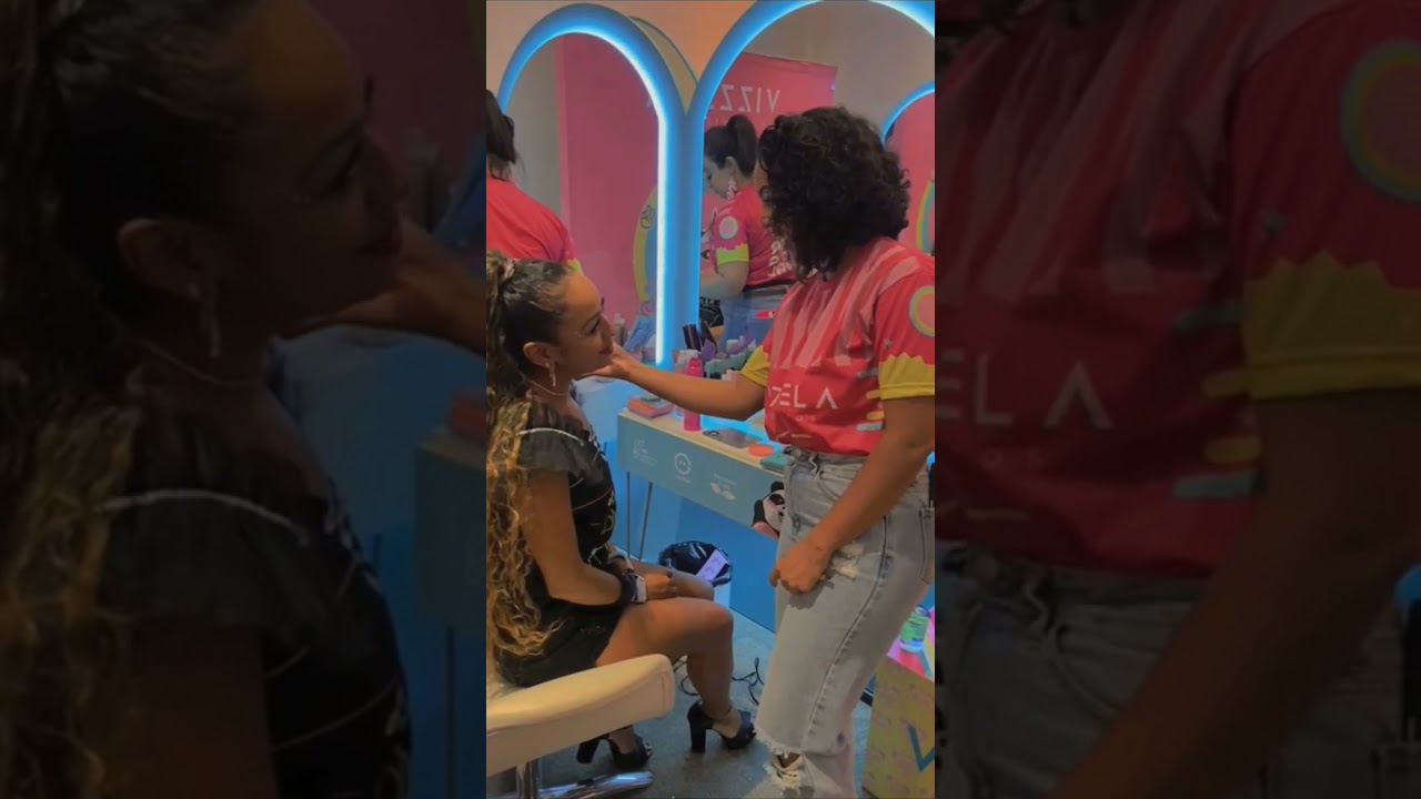 Carnaval 2024 Camarote bar Brahma + Vizzela #makeup #vizzela #carnaval2024 #maquiador