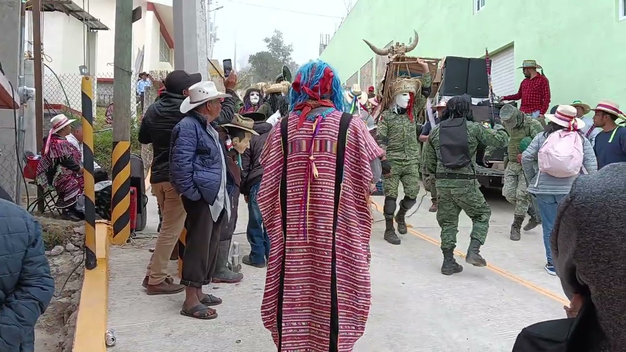 Carnaval triqui en San Andrés Chicahuaxtla en 2026.