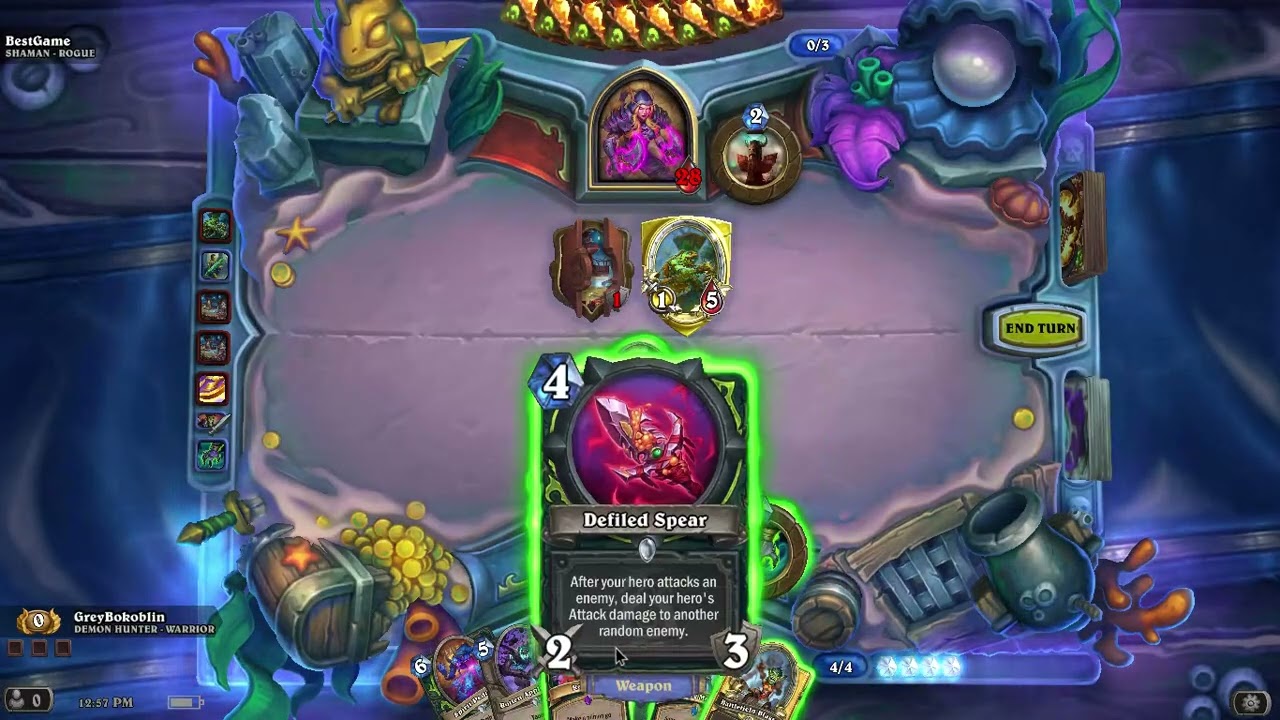Rokara is Now a Demon Hunter: Hearthstone Underground Arena: Part 1
