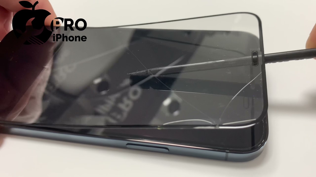 Inlocuire folie de protectie iPhone