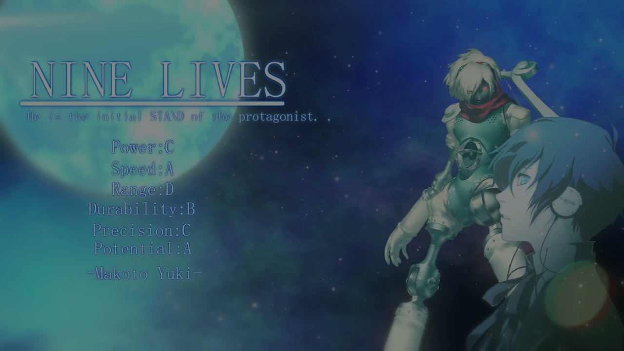 Persona 3 X JOJO Stand Eye Catches