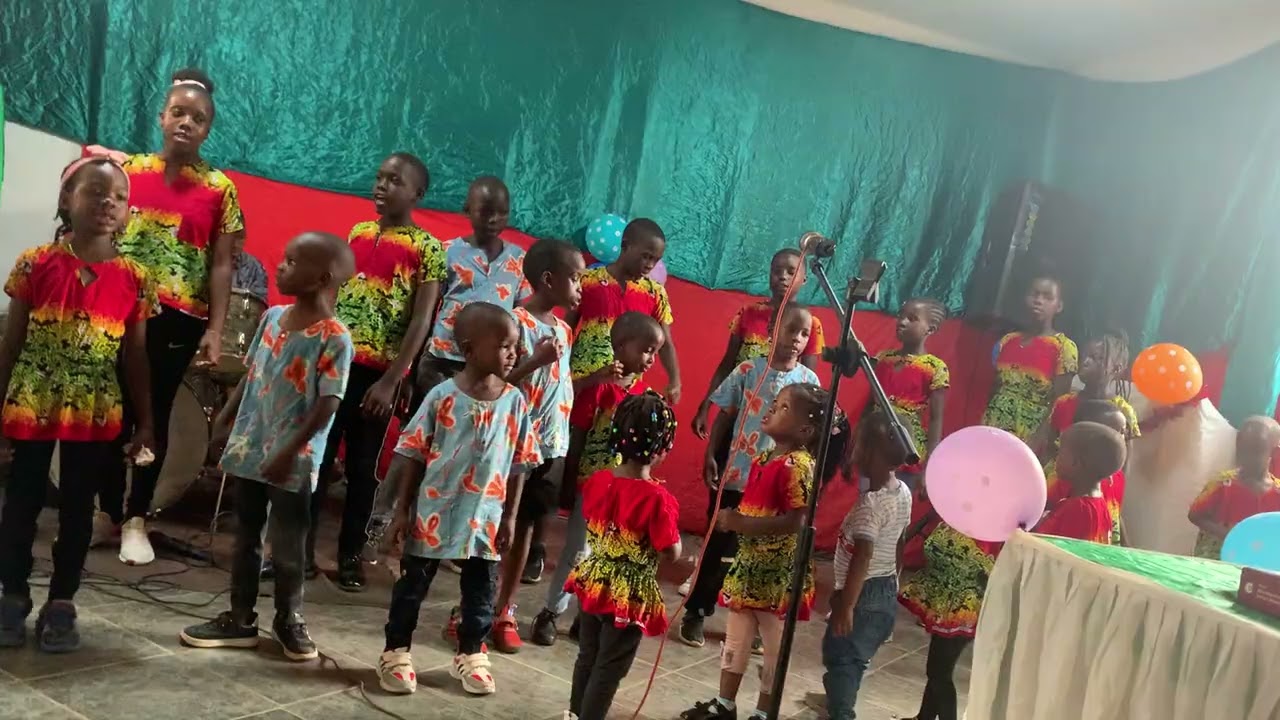 As we gather may we glorify your name at word of truth ministries #sunday school children's choir 