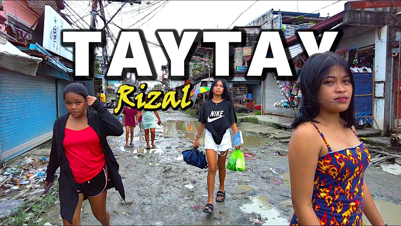 Walking in Taytay Rizal Philippines! [4K]