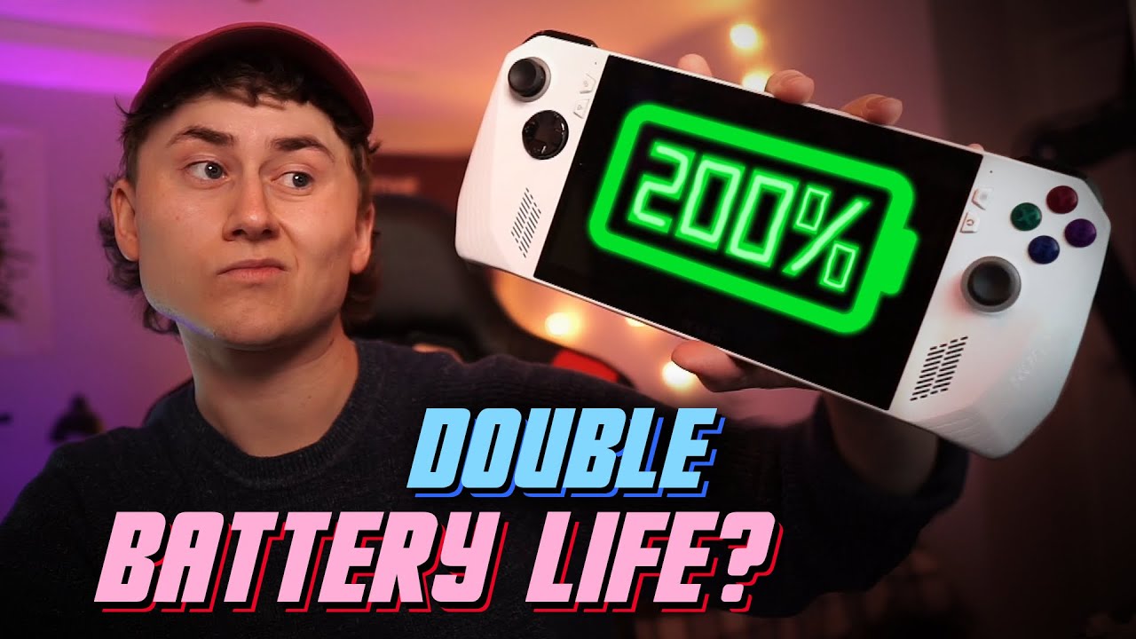 An Upgrade that will DOUBLE your ROG Ally Battery Life!