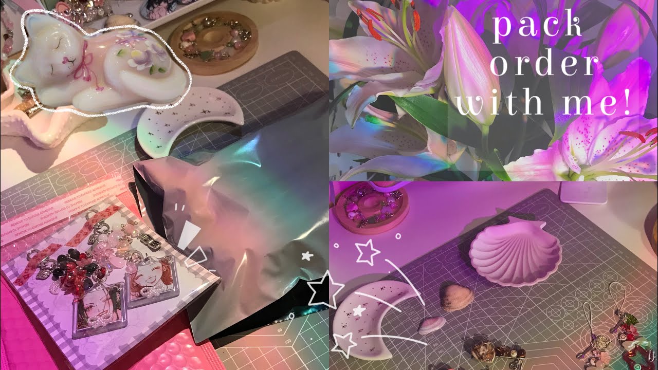 ˚｡⋆୨୧˚ 𝐬𝐭𝐮𝐝𝐢𝐨 𝐯𝐥𝐨𝐠 | pack order with me! | упаковка заказиков