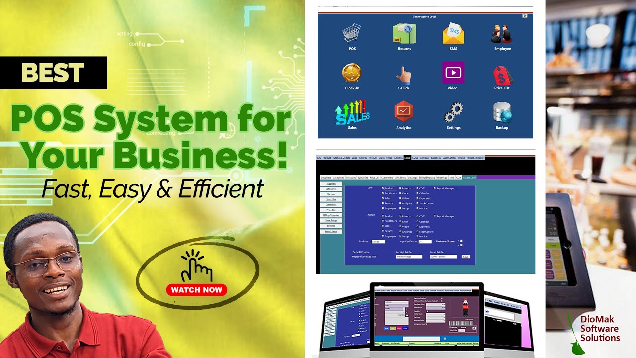 💻 A Powerful POS System Built in MS Access | Efficient Business Management