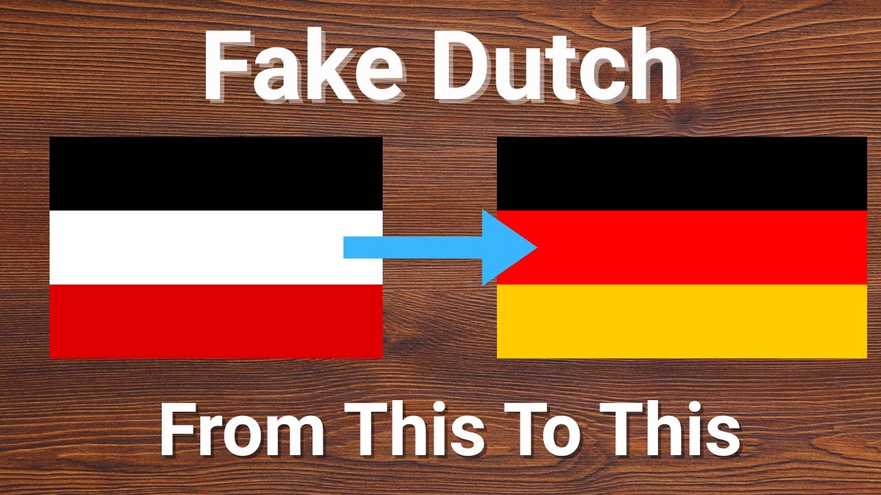 How Did The Flag  Of German Change From This To This?