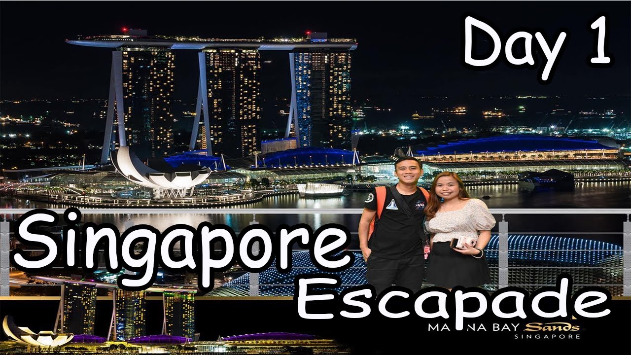 Singapore -  Travel Vlog | First Out of the Country Vlog With Love :D