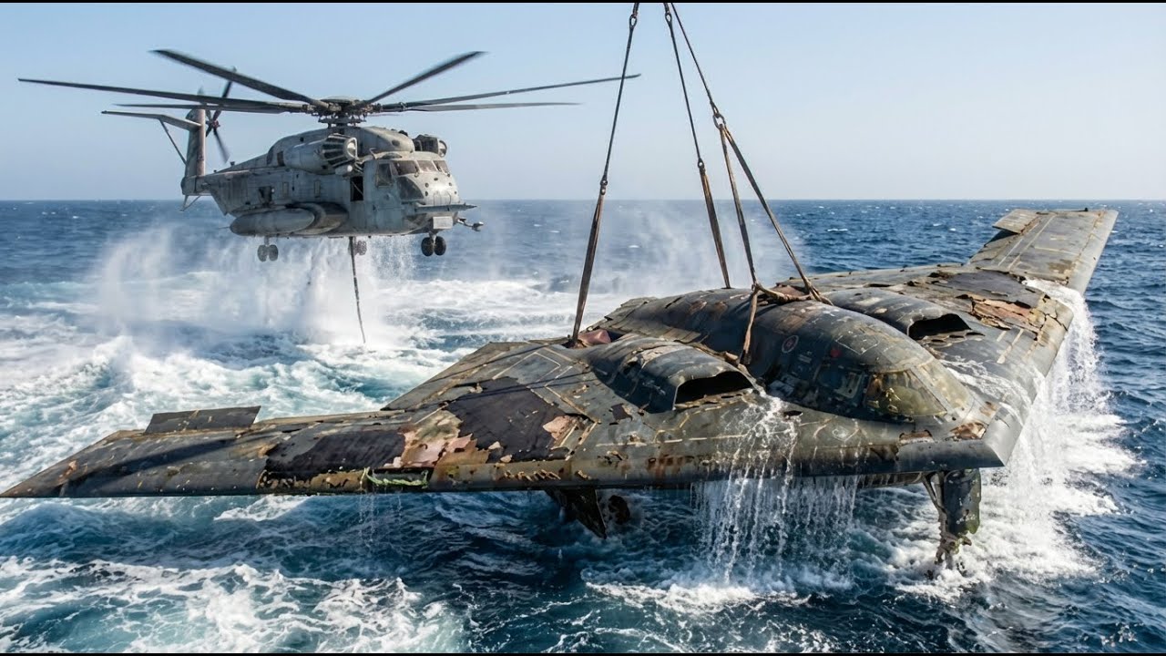 B 2 Spirit Recovery & Restoration Salvaging a Sunken Stealth Bomber After 40 Years  Epic ASMR Docume
